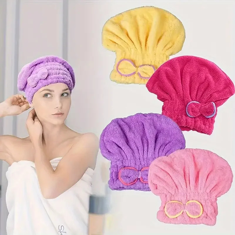 Spa Towel - Topi Rambut Cepat Kering Wanita Topi