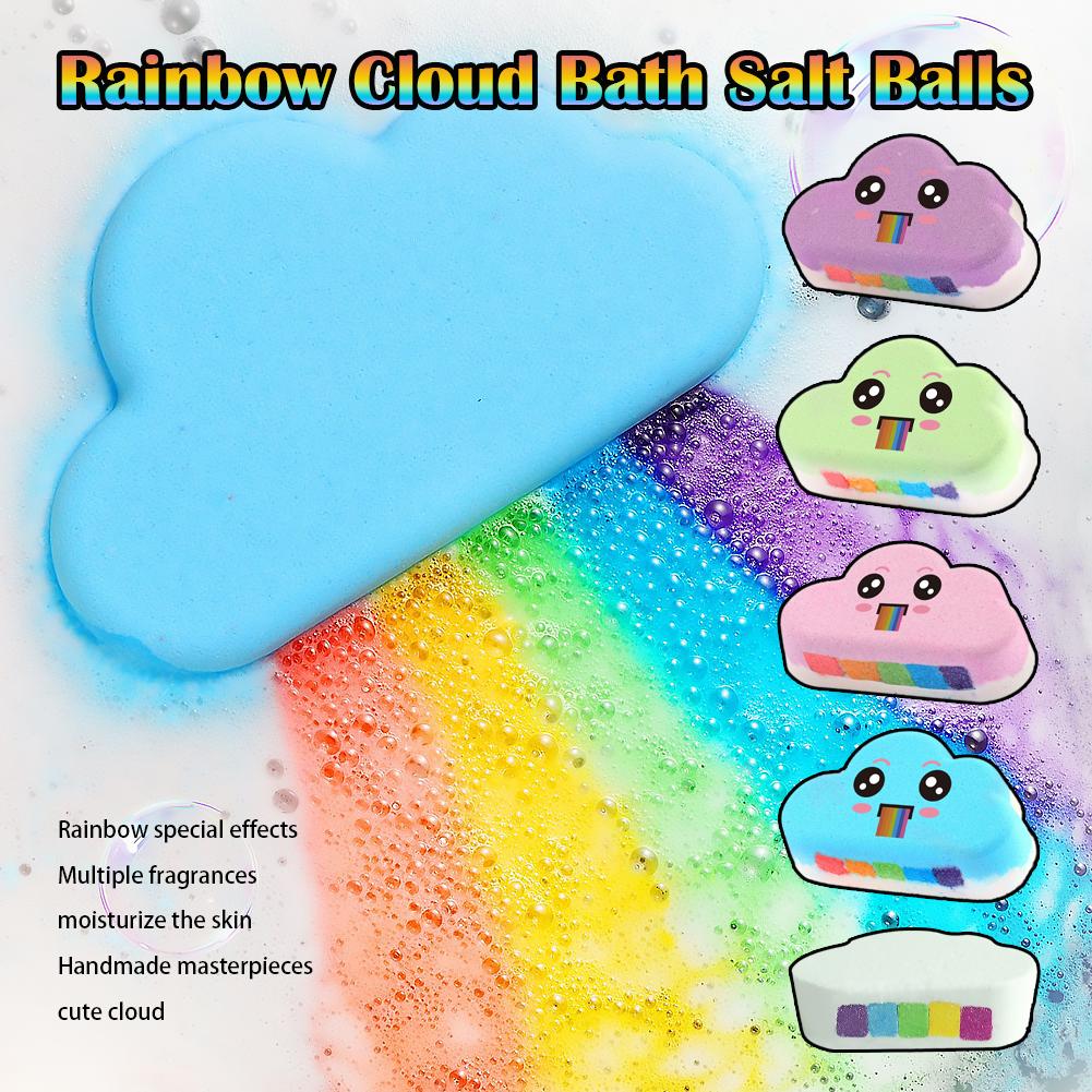 Bath Salts - Bola Mandi Awan Pelangi untuk Anak-Anak,