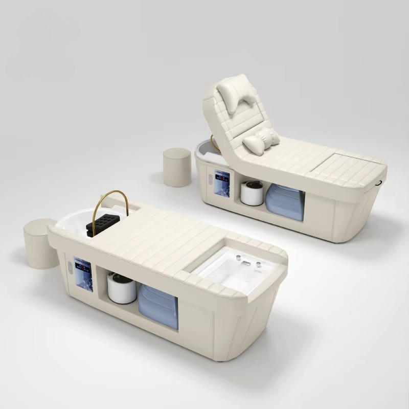 Foot Spa - Kursi Spa Pedikur dengan Sandaran Rebah,