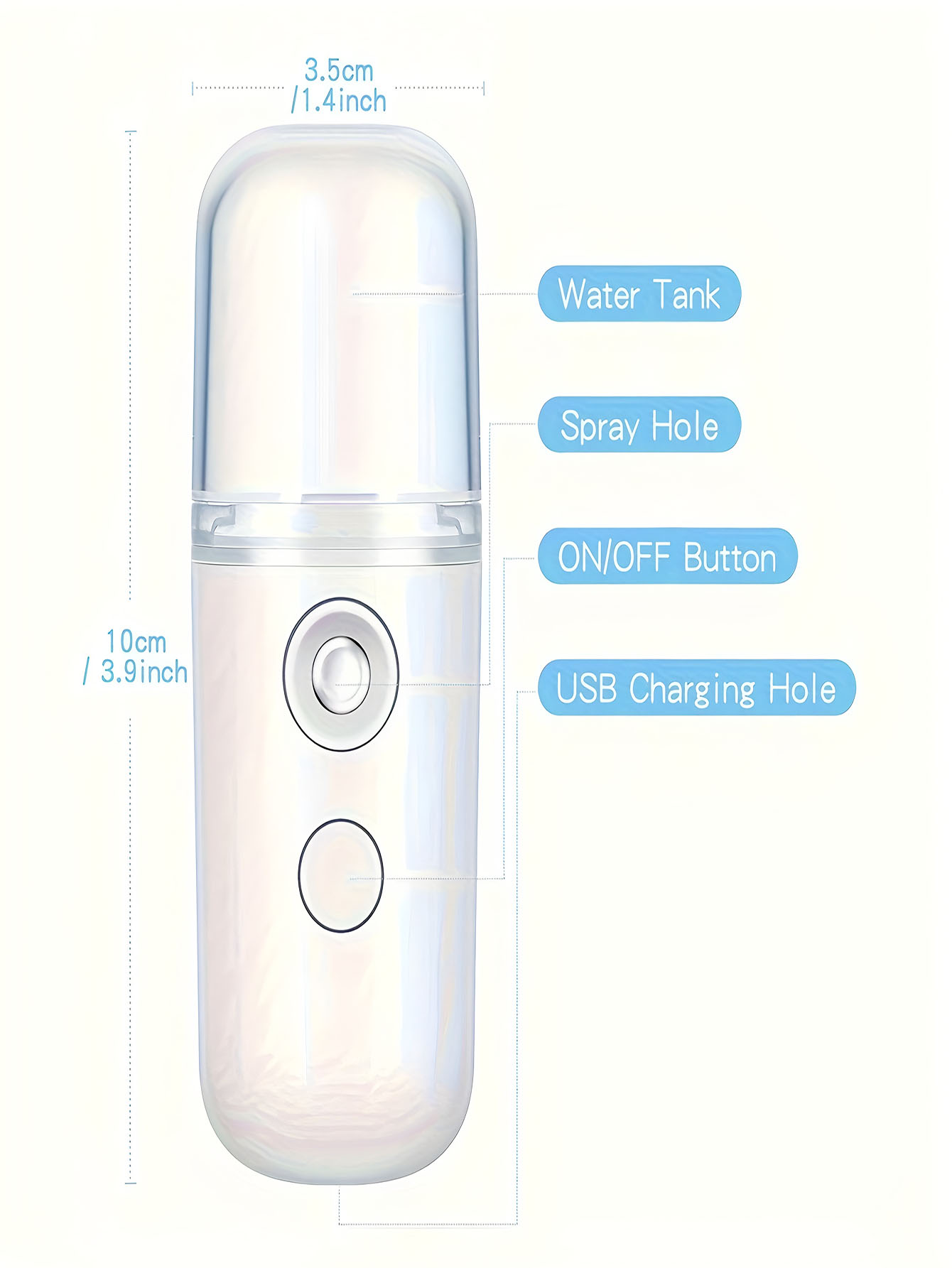 Face Steamer - USB Mist Penyemprot Wajah Pelembap Udara