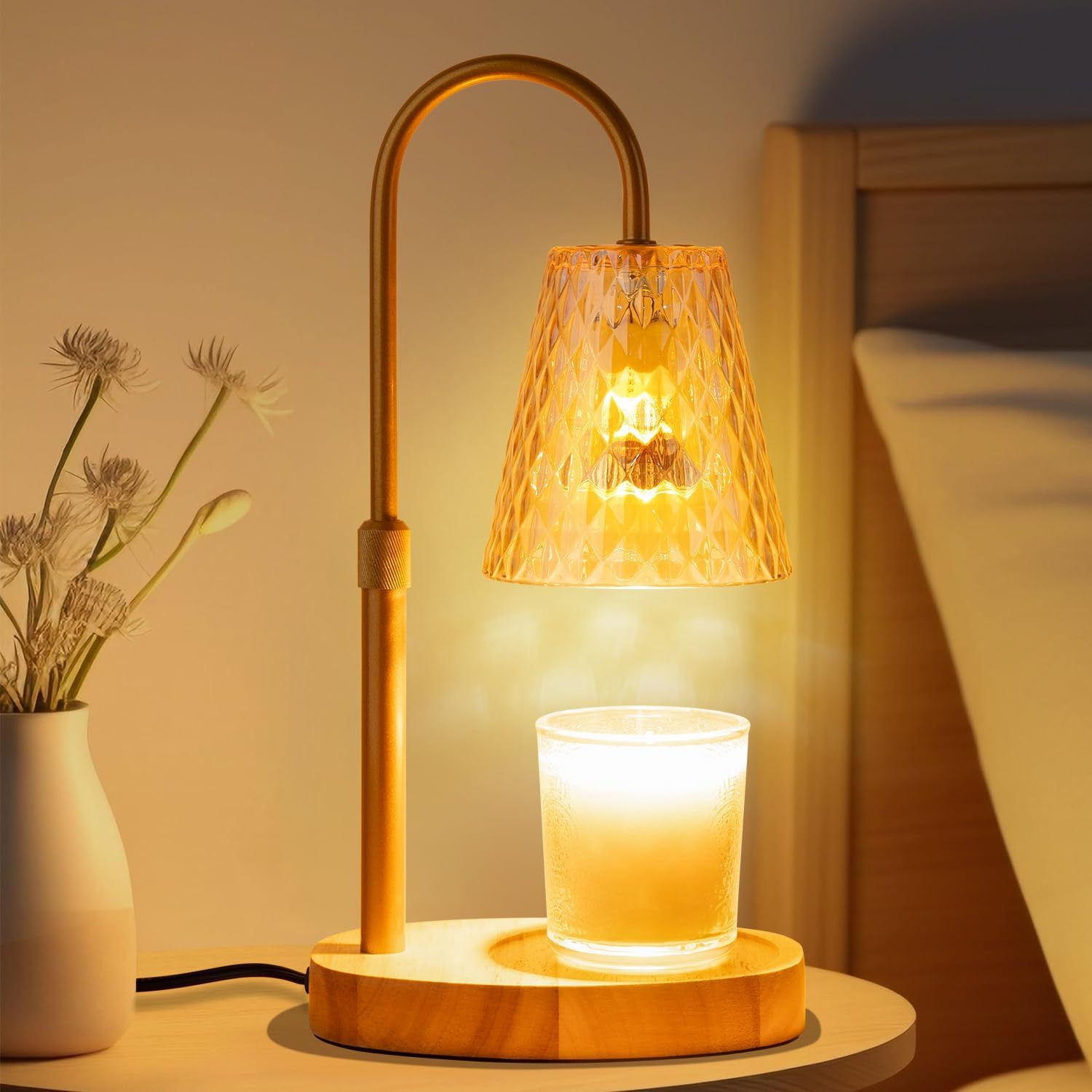 Wax Warmer - Lampu Pemanas Lilin Aromaterapi Tanpa Api