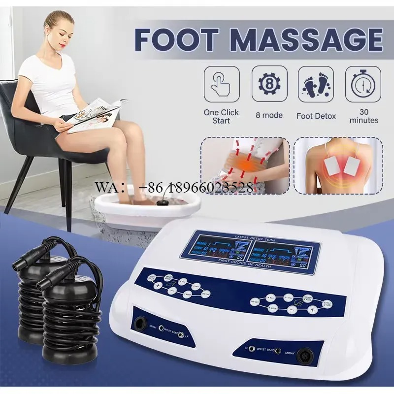 Foot Spa - WMWMNU Alat Detoksifikasi Kaki Ionik Portabel