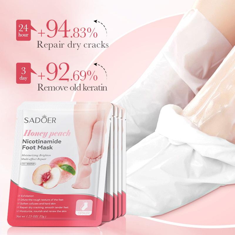 Foot Spa - 1 Pasang Masker Kaki Buah SADOER
