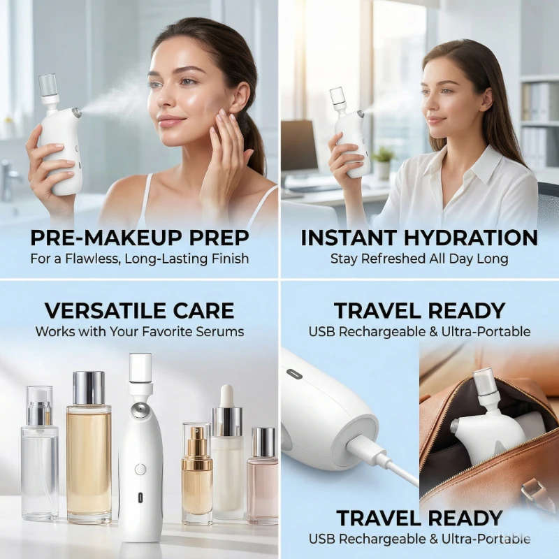 Alat Penguap Wajah Nano Portab - Face Steamer ulasan dan harga