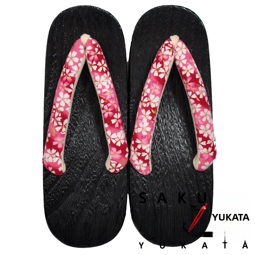 Sandal Kayu Sakura Yukata, Pro - Bathrobe ulasan dan harga