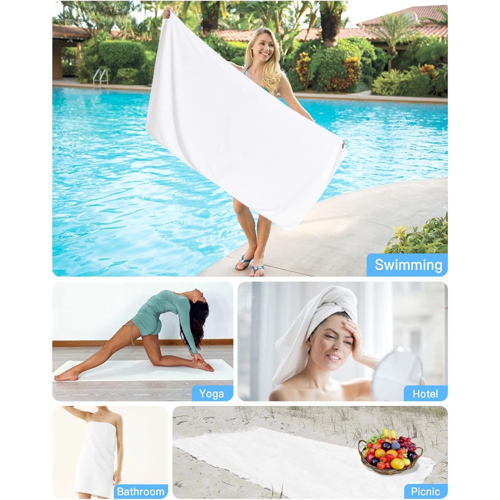 1 Buah Handuk Pantai Handuk Pu - Spa Towel ulasan dan harga