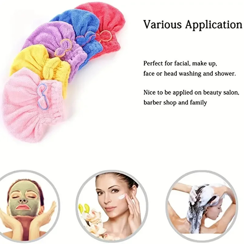 Topi Rambut Cepat Kering Wanit - Spa Towel ulasan dan harga