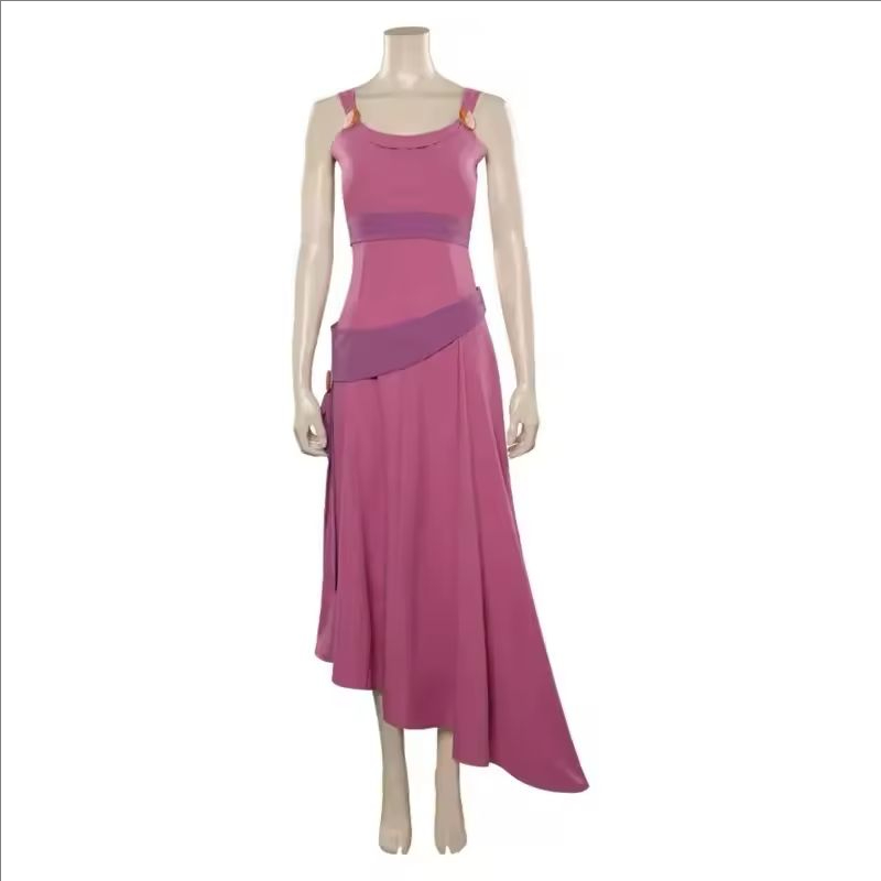 Kostum Cosplay Hercules Megara - Bathrobe ulasan dan harga