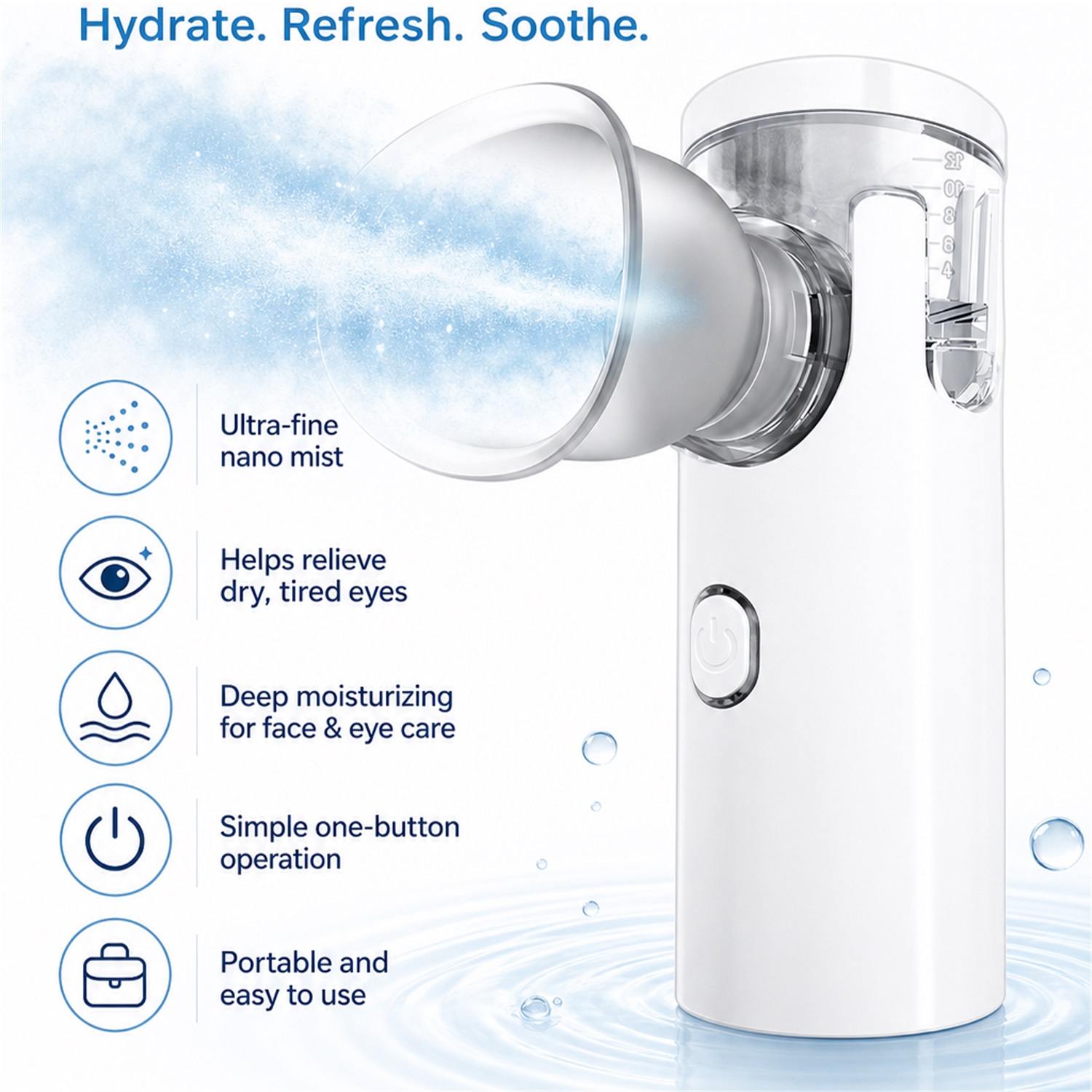 Nebulizer Pelembap Mata Eye Na - Face Steamer ulasan dan harga