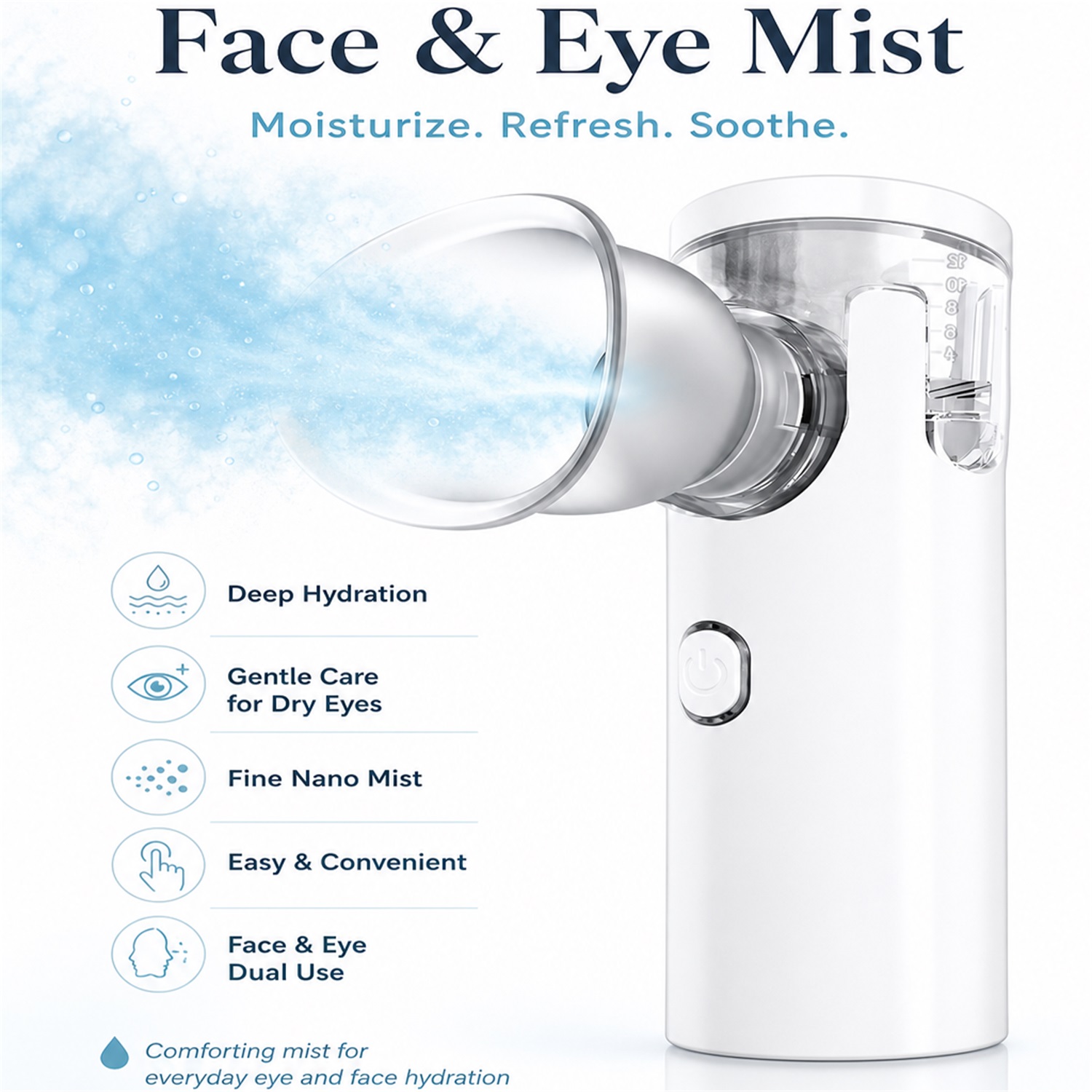 Nebulizer Pelembap Mata Eye Na - Face Steamer ulasan dan harga
