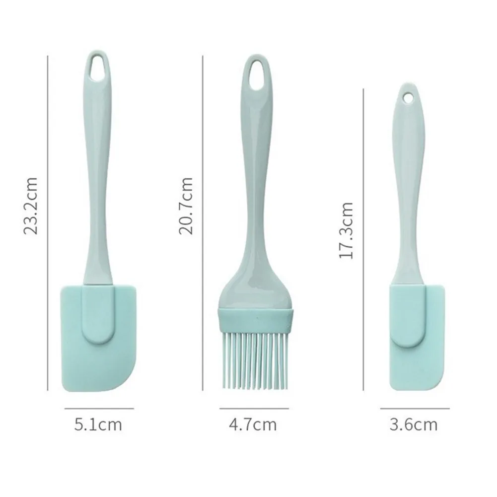 3 Buah Spatula Mentega Kue Rot - Body Brush ulasan dan harga
