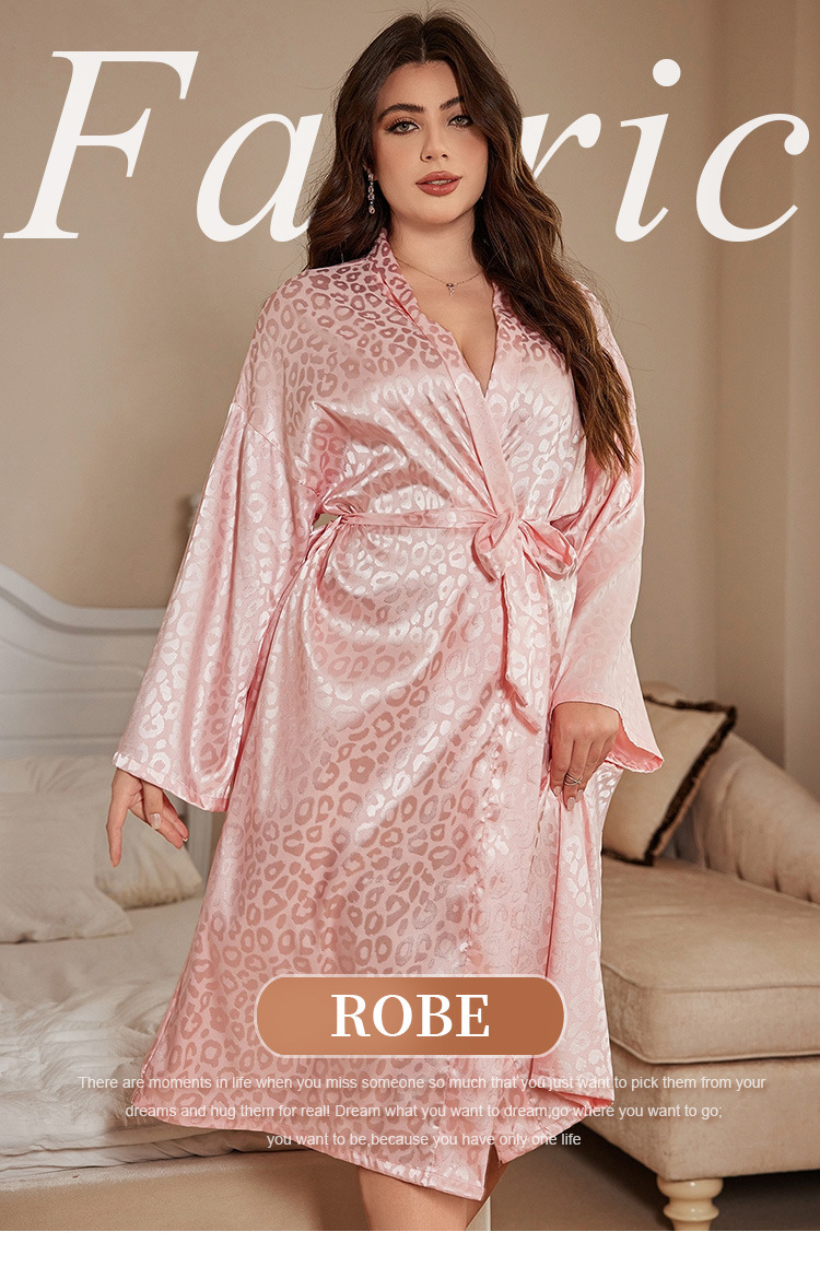 Piyama Jubah Ukuran Besar Wani - Bathrobe ulasan dan harga