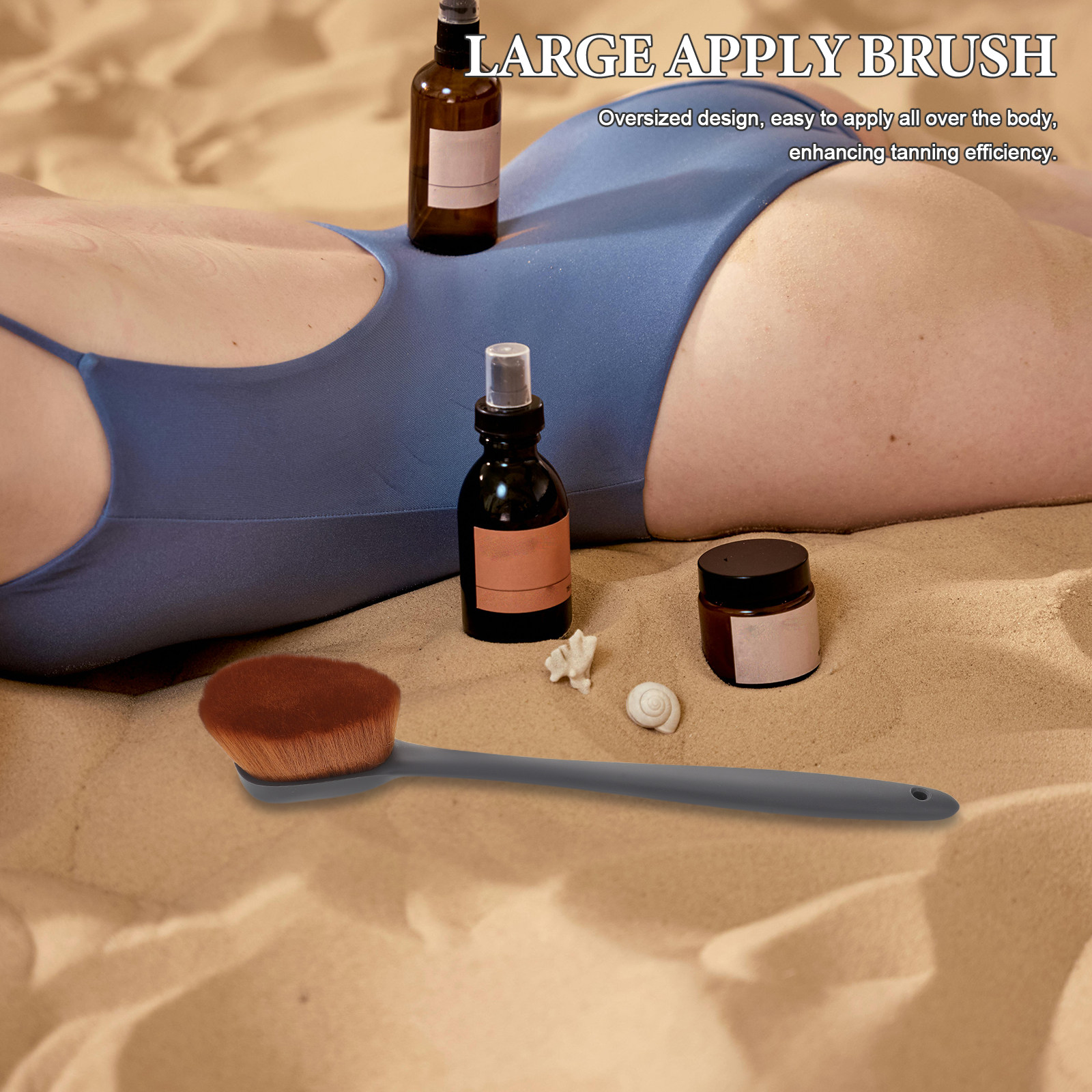 Sikat Badan untuk Aplikasi Los - Body Brush ulasan dan harga