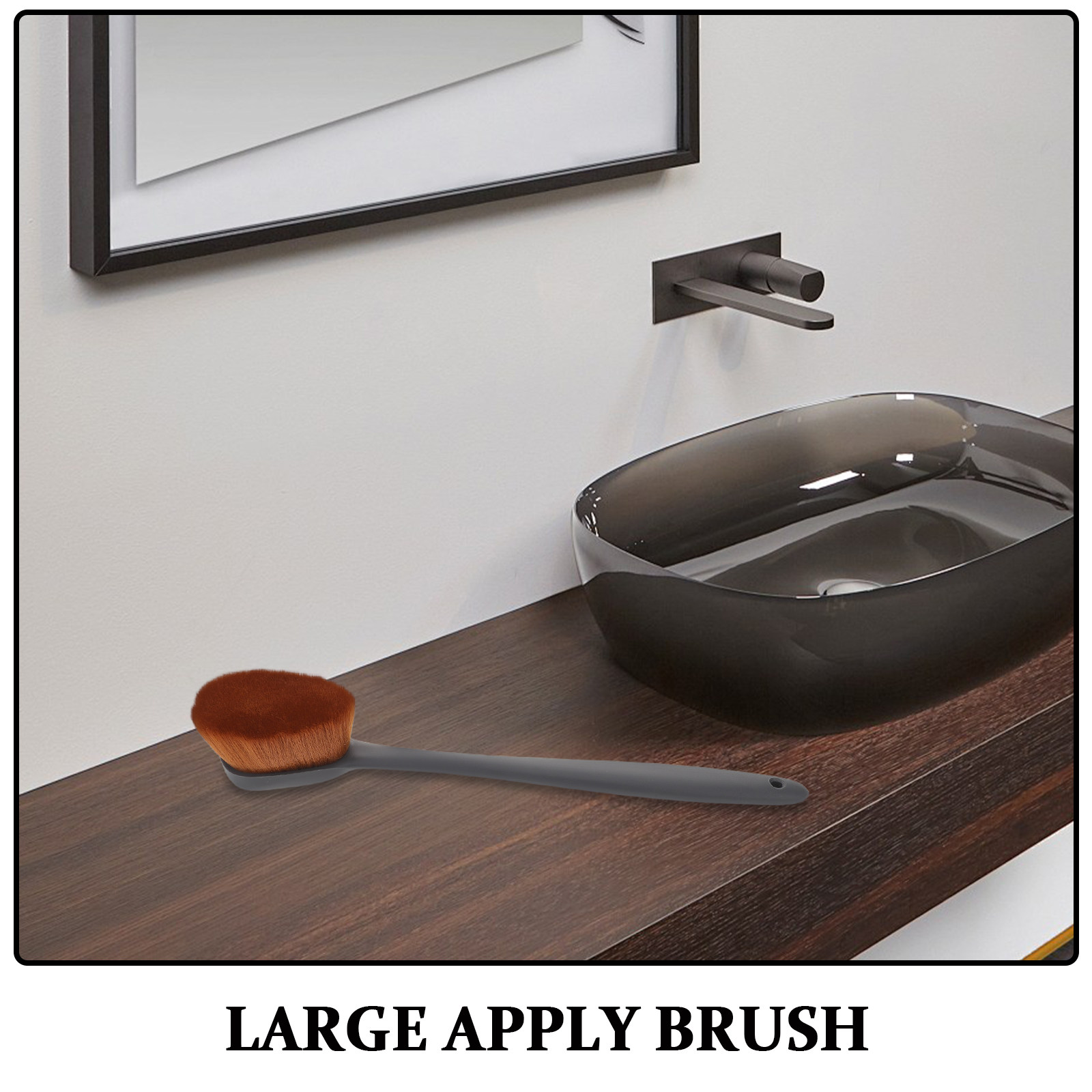 Sikat Badan untuk Aplikasi Los - Body Brush ulasan dan harga