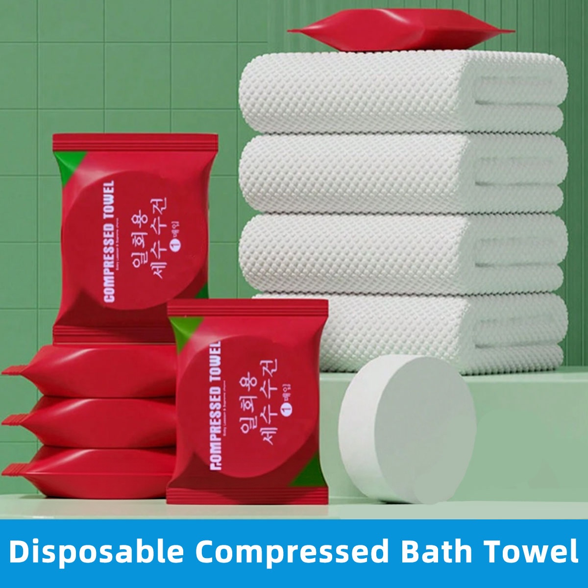 Handuk Mandi Kompres Sekali Pa - Spa Towel ulasan dan harga