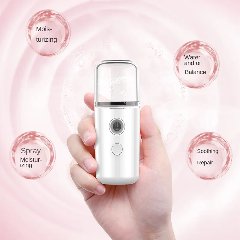 Semprotan pelembab wajah Mini  - Face Steamer ulasan dan harga
