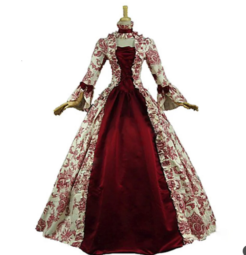 Gaun Cosplay Marie Antoinette  - Bathrobe ulasan dan harga