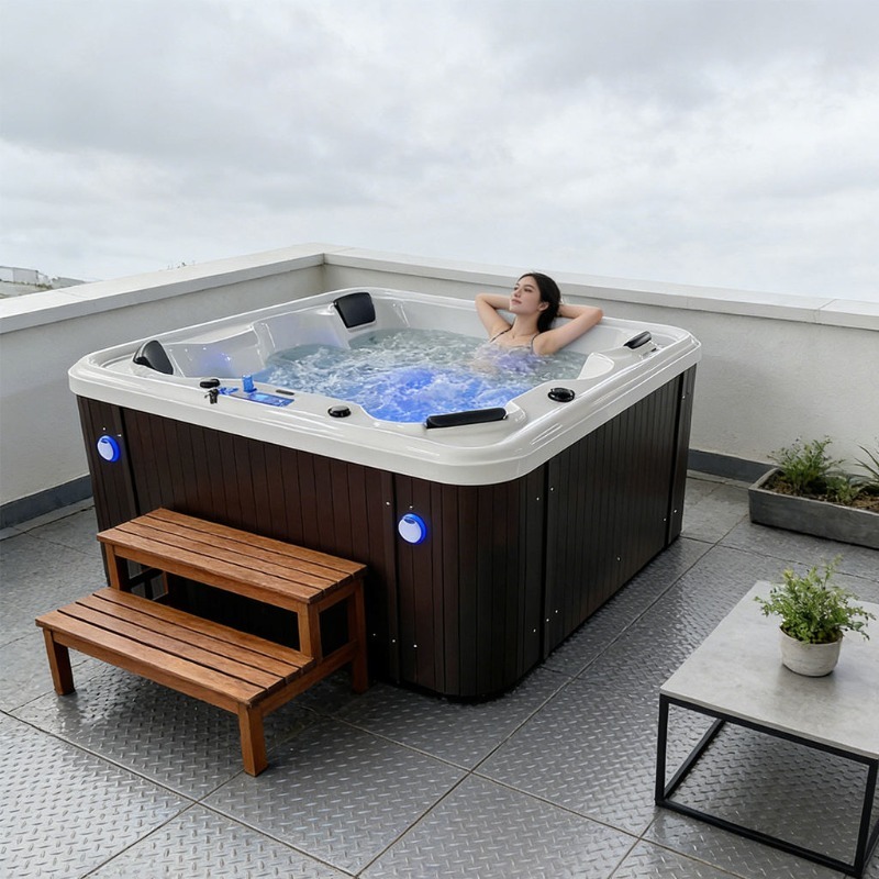 Bak Mandi Pijat Akrilik Whirlp - Spa Massager ulasan dan harga
