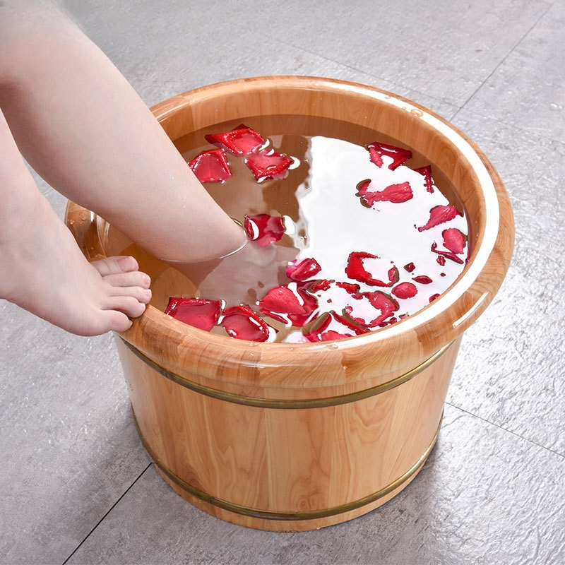 Bak Mandi Kaki Kayu Solid, Bak - Foot Spa ulasan dan harga