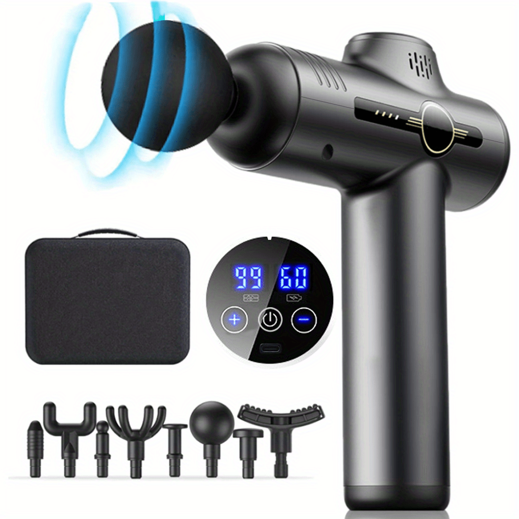 Alat pijat elektrik, peralatan - Massage Gun ulasan dan harga
